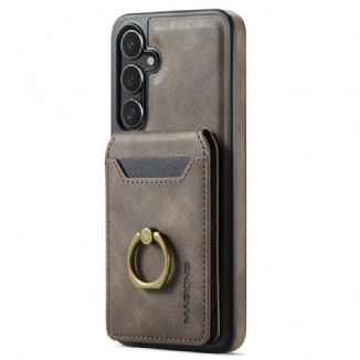 Coque Samsung Galaxy S26 Porte-Cartes Magnétique et Anneau MAGKING