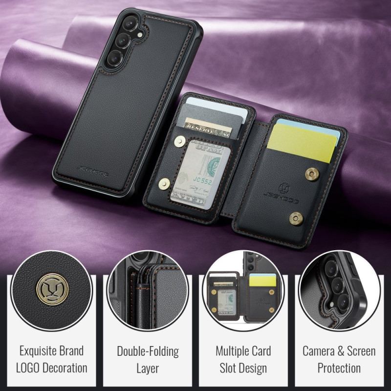 Coque Samsung Galaxy S26 Porte-Cartes Magnétique JEEHOOD