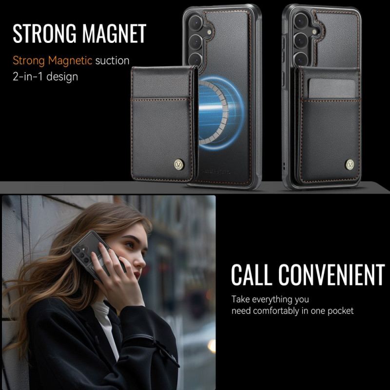 Coque Samsung Galaxy S26 Porte-Cartes RFID JEEHOOD