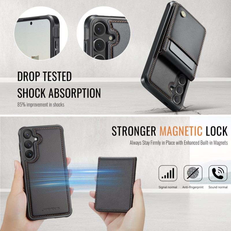 Coque Samsung Galaxy S26 Porte-Cartes RFID JEEHOOD