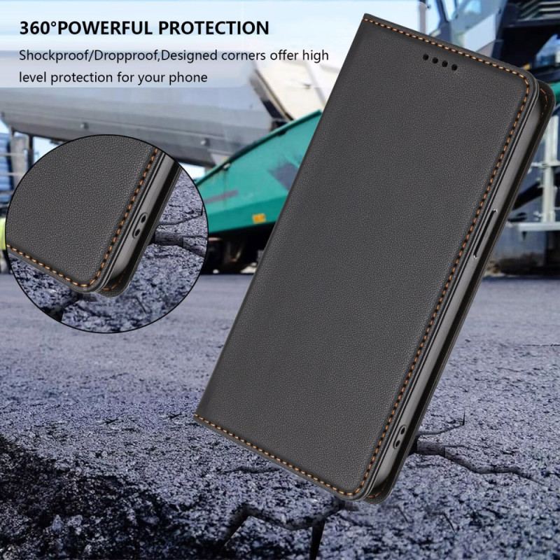 Flip Cover Samsung Galaxy S26 Fermeture Magnétique et Protection RFID