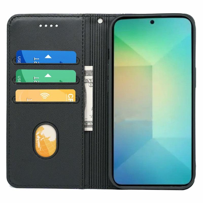 Flip Cover Samsung Galaxy S26 Liseré à Lanière