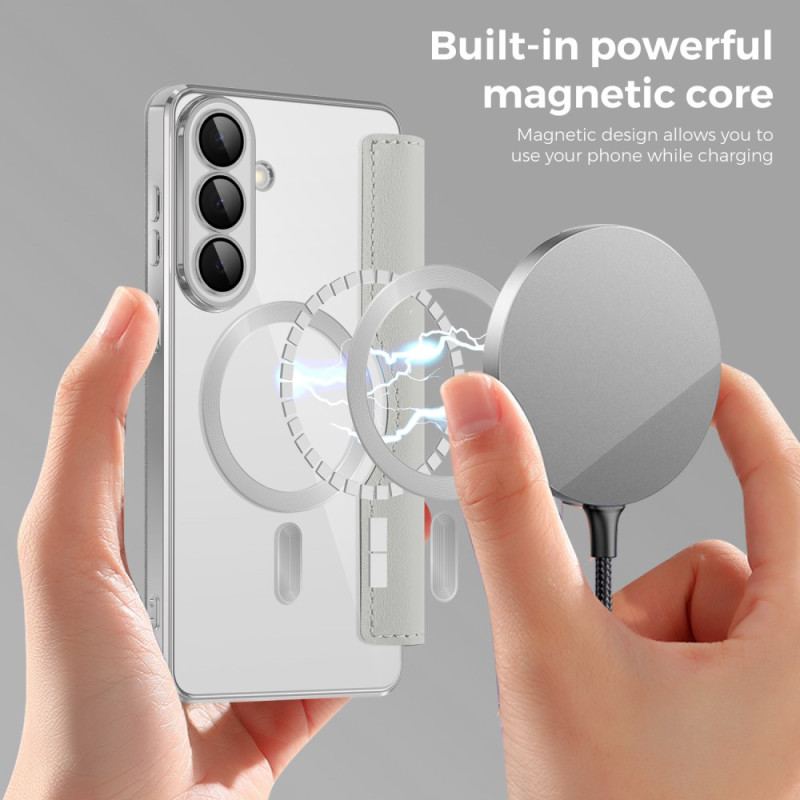 Flip Cover Samsung Galaxy S26 Porte-Cartes RFID et Protection Objectif Matelassée