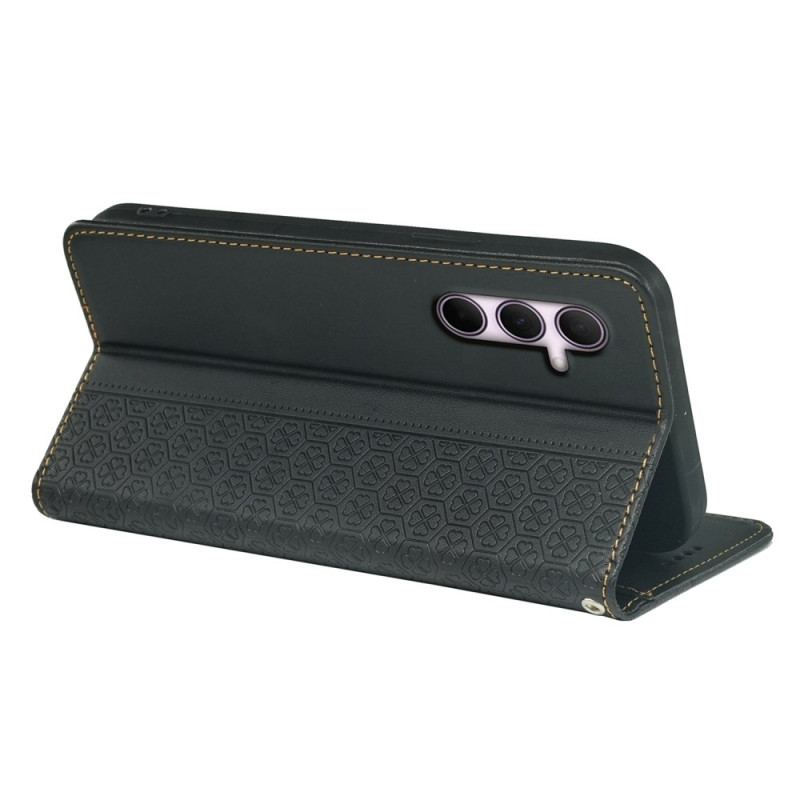 Flip Cover Samsung Galaxy S26 Trèfles à Quatre Feuilles