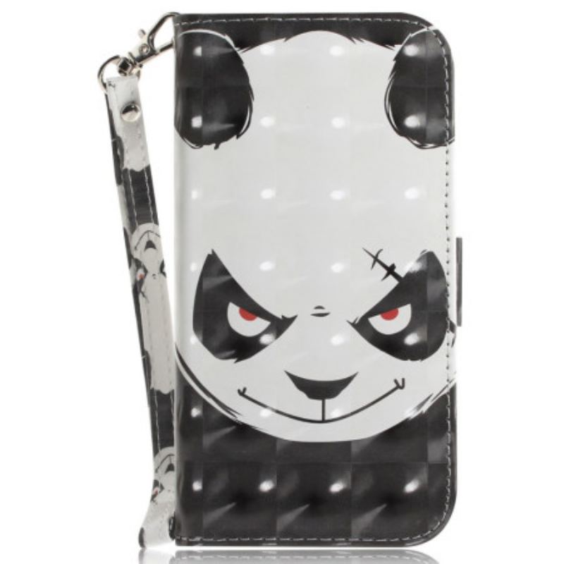 Housse Samsung Galaxy S26 Angry Panda à Lanière