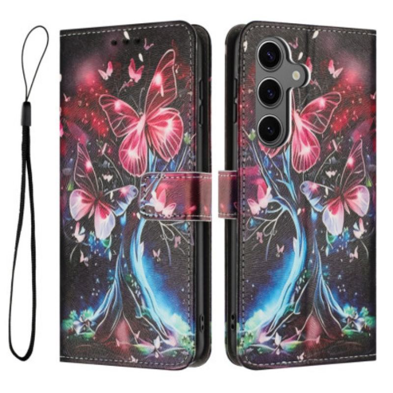 Housse Samsung Galaxy S26 Arbre aux Papillons