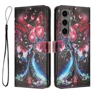 Housse Samsung Galaxy S26 Arbre aux Papillons