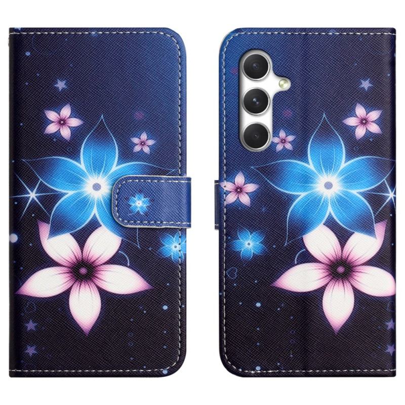 Housse Samsung Galaxy S26 Fleurs Lunaires