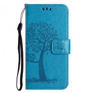 Housse Samsung Galaxy S26 Motif Hibou et Arbre