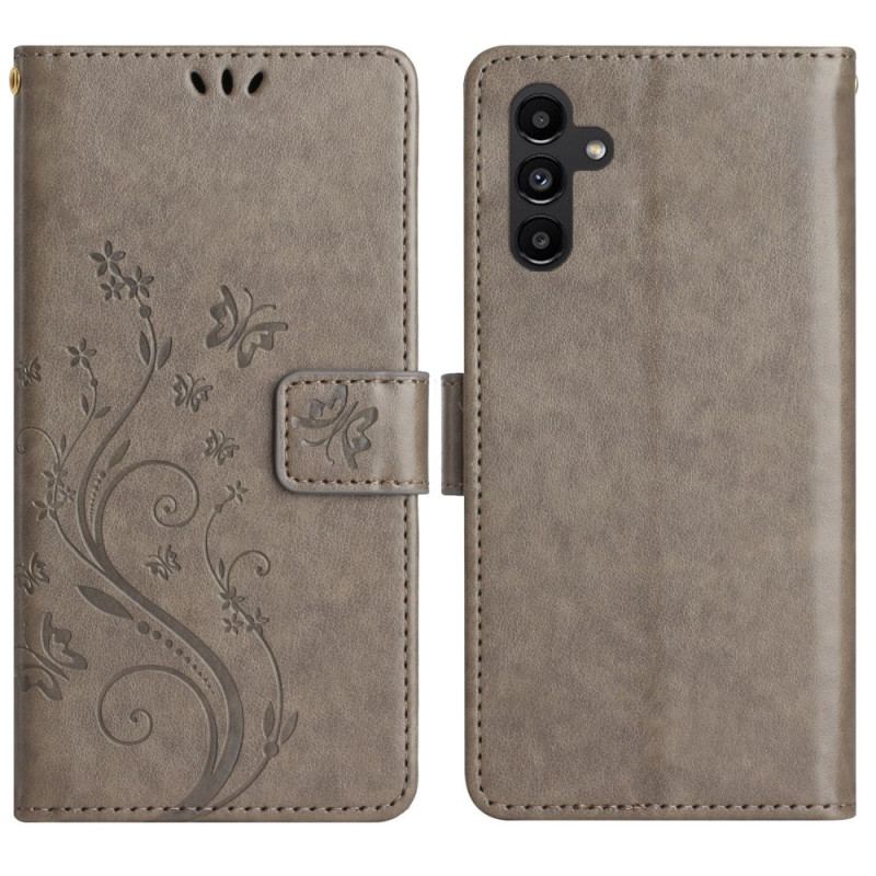 Housse Samsung Galaxy S26 Papillon et Fleurs