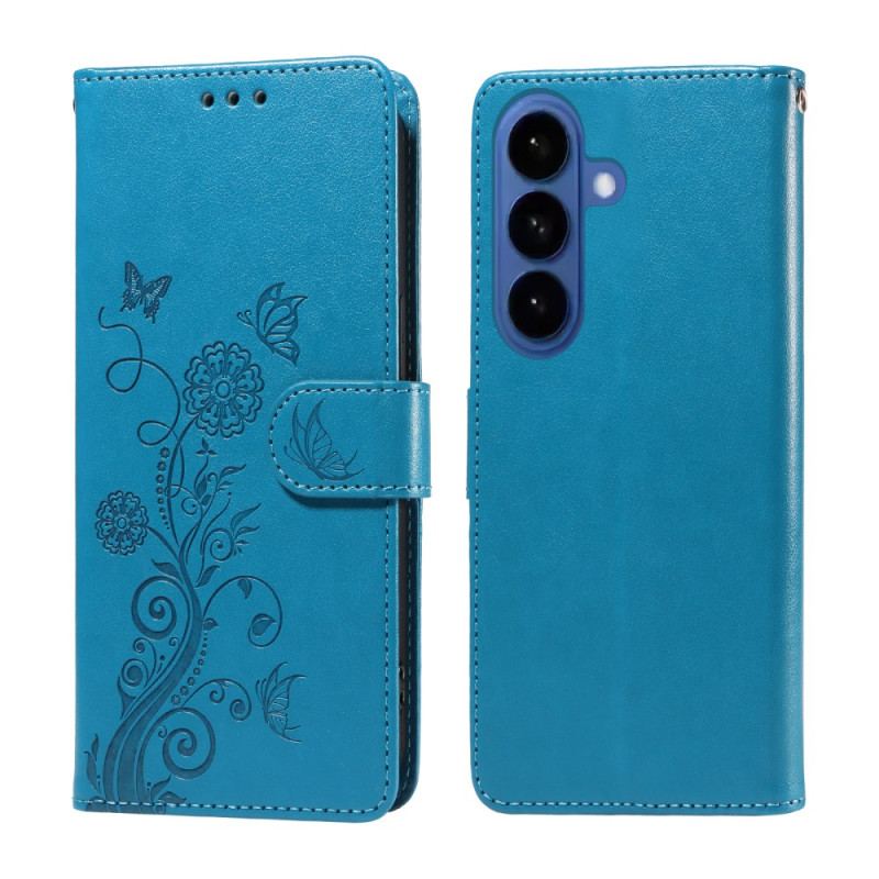 Housse Samsung Galaxy S26 Papillons Floraux