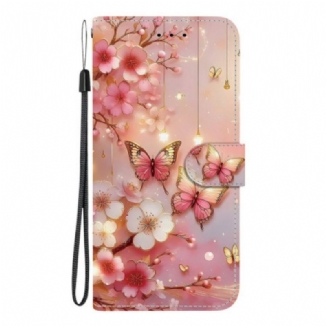 Housse Samsung Galaxy S26 Papillons Lanternes