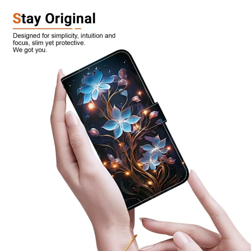 Housse Samsung Galaxy S26 Petites Lanternes Fleuries