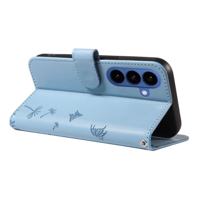 Housse Samsung Galaxy S26 Pissenlits à Lanière