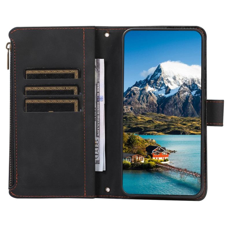 Housse Samsung Galaxy S26 Portefeuille 9 Porte-Cartes