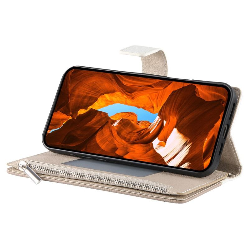 Housse Samsung Galaxy S26 Portefeuille Bicolore avec Sangles