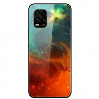Coque Xiaomi Mi 10 Lite Ciel Rouge et Vert