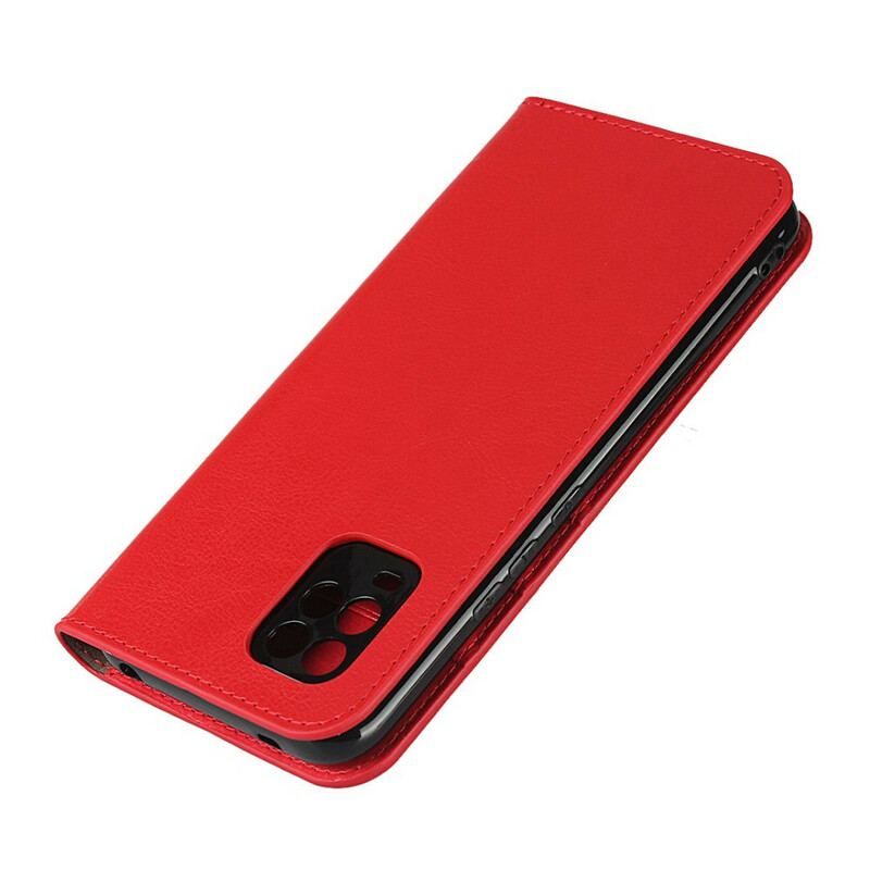 Flip Cover Xiaomi Mi 10 Lite Cuir Véritable