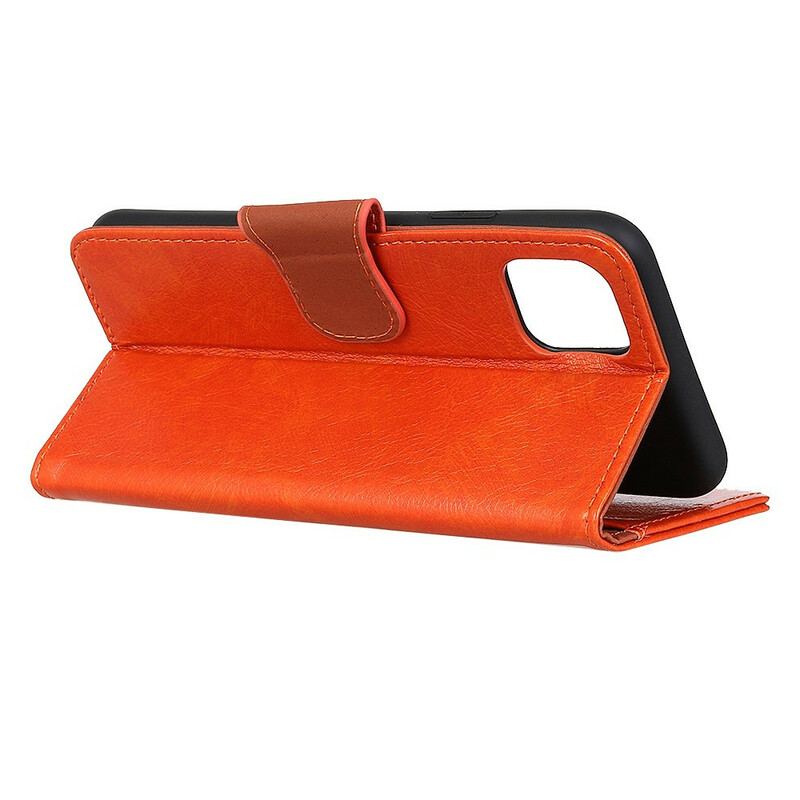 Housse Xiaomi Mi 10 Lite Style Cuir Nappa