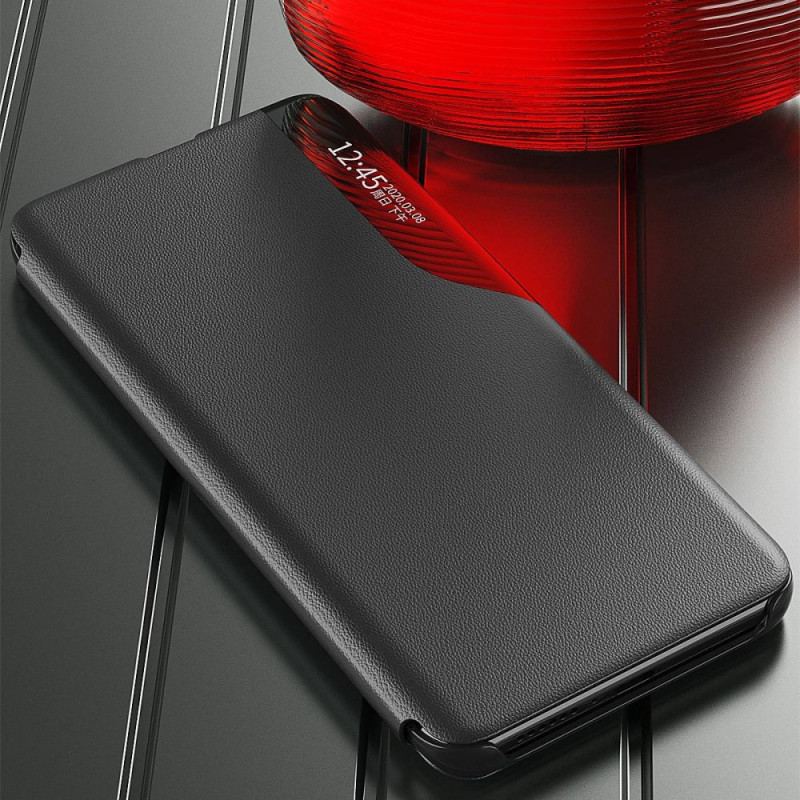 View Cover iPhone 14 Plus Simili Cuir Texturé