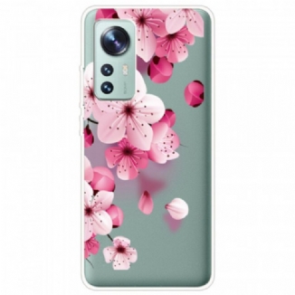 Coque  Xiaomi 12 / 12X  Petites Fleurs Roses