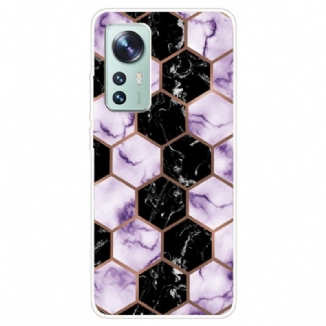 Coque  Xiaomi 12 / 12X  Silicone Marbre Design