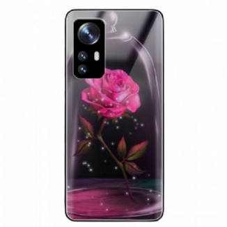Coque  Xiaomi 12 / 12X  Verre Trempé Rose Magique