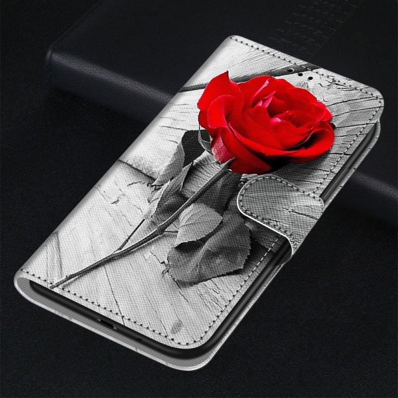 Housse Xiaomi 12 / 12X Jolies Fleurs avec Lanière