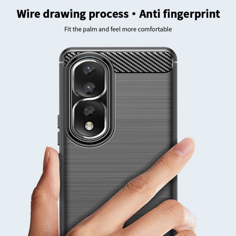Coque Honor 90 Pro Fibre Carbone Brossée MOFI