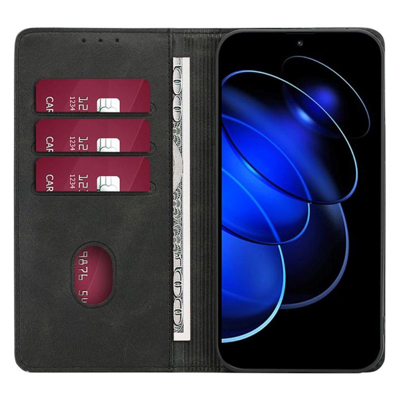 Flip Cover Honor 90 Pro Effet Cuir Classique