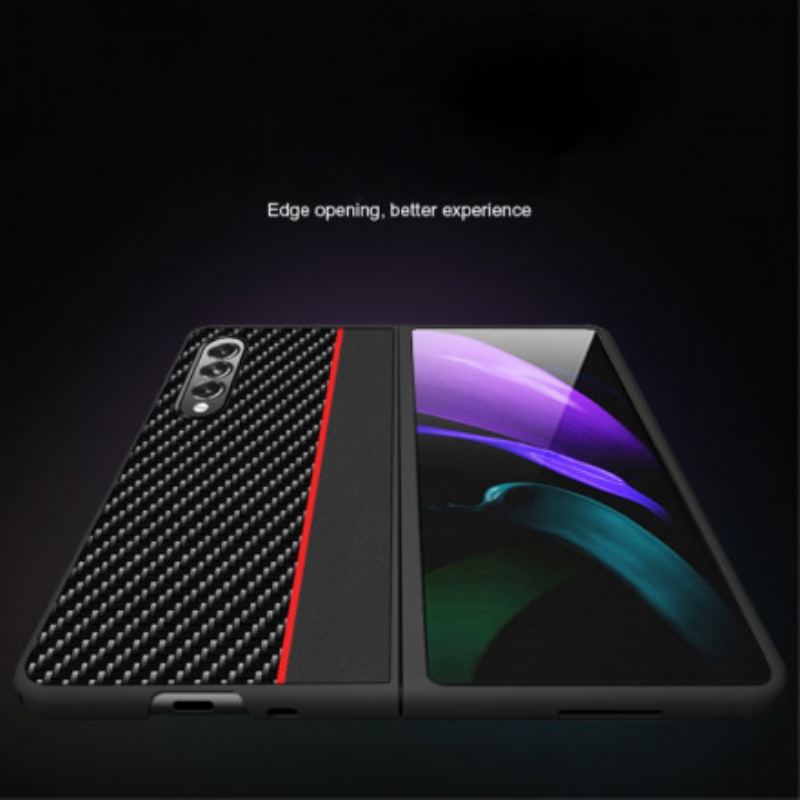Coque Samsung Galaxy Z Fold 3 5G Fibre Carbone LIne