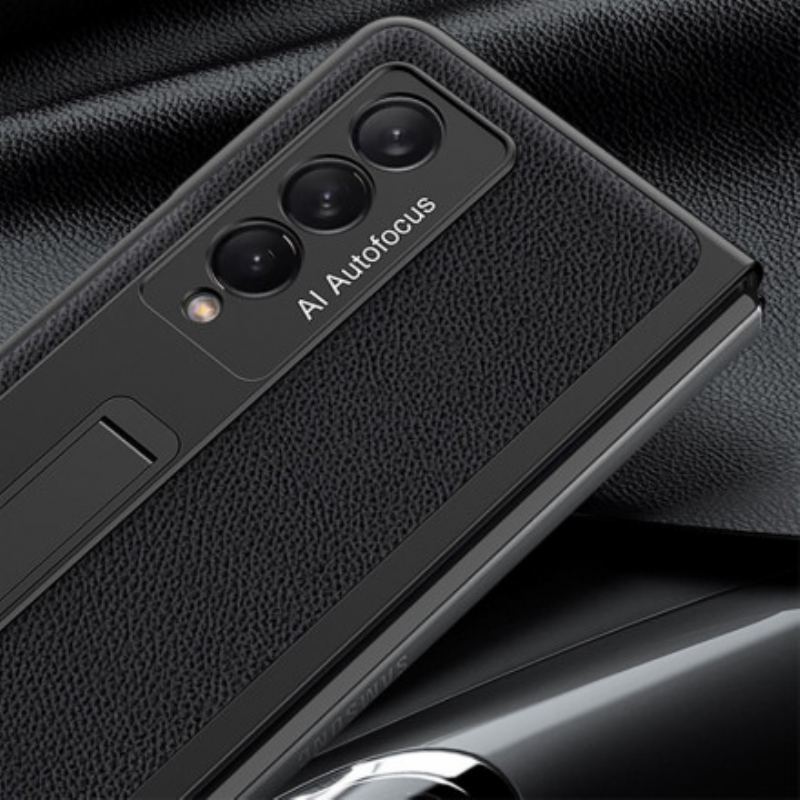 Coque Samsung Galaxy Z Fold 3 5G Fibre Carbone Support GKK