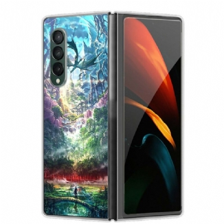 Coque Samsung Galaxy Z Fold 3 5G Nature Artistique