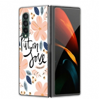Coque Samsung Galaxy Z Fold 3 5G Put On Love