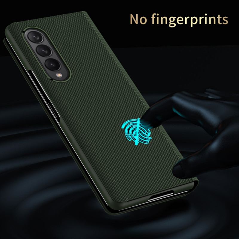 Flip Cover Samsung Galaxy Z Fold 3 5G Fibre Carbone Stylée