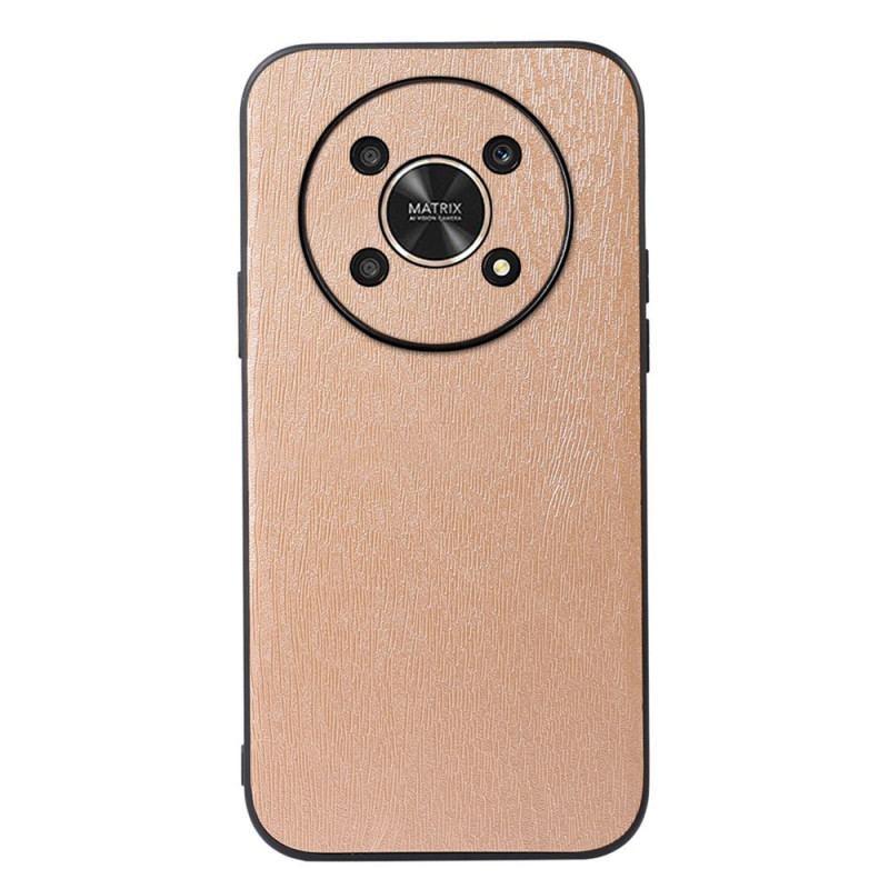 Coque Honor Magic 4 Lite 5G Effet Bois Simili Cuir