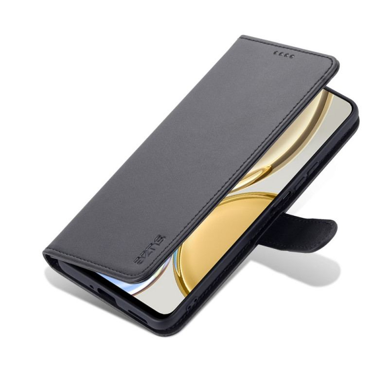 Housse Honor Magic 4 Lite 5G AZNS Effet Cuir