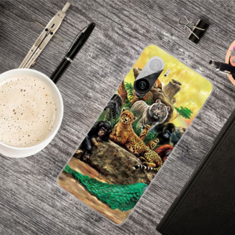 Coque Poco F3 / Xiaomi Mi 11i 5G Animaux Safari