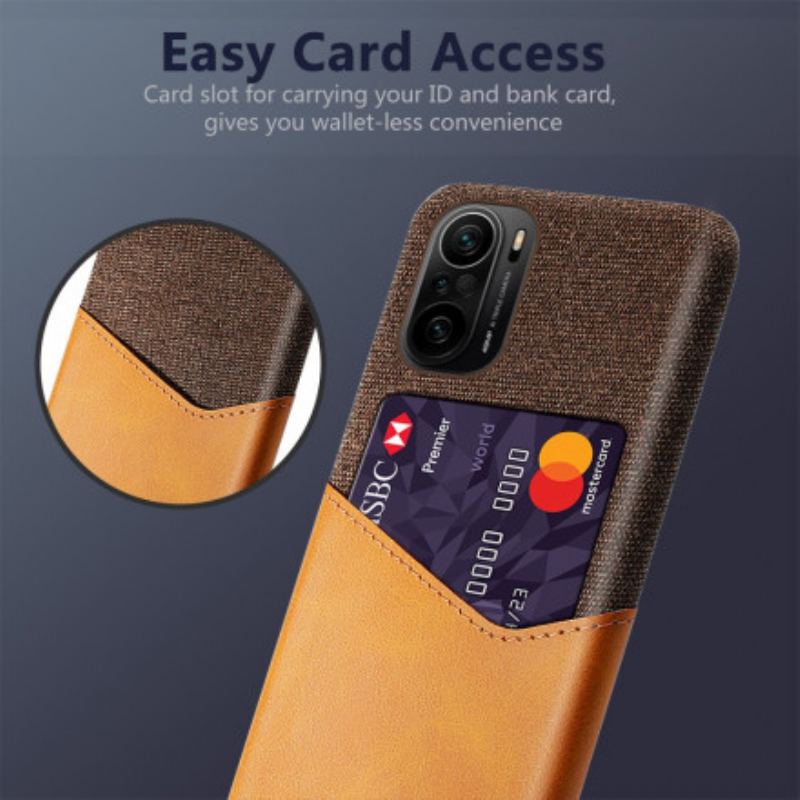 Coque Poco F3 / Xiaomi Mi 11i 5G Porte-Carte KSQ