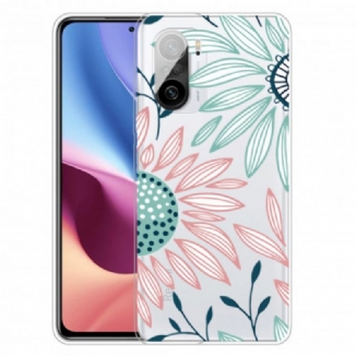 Coque Poco F3 / Xiaomi Mi 11i 5G Transparente Une Fleur