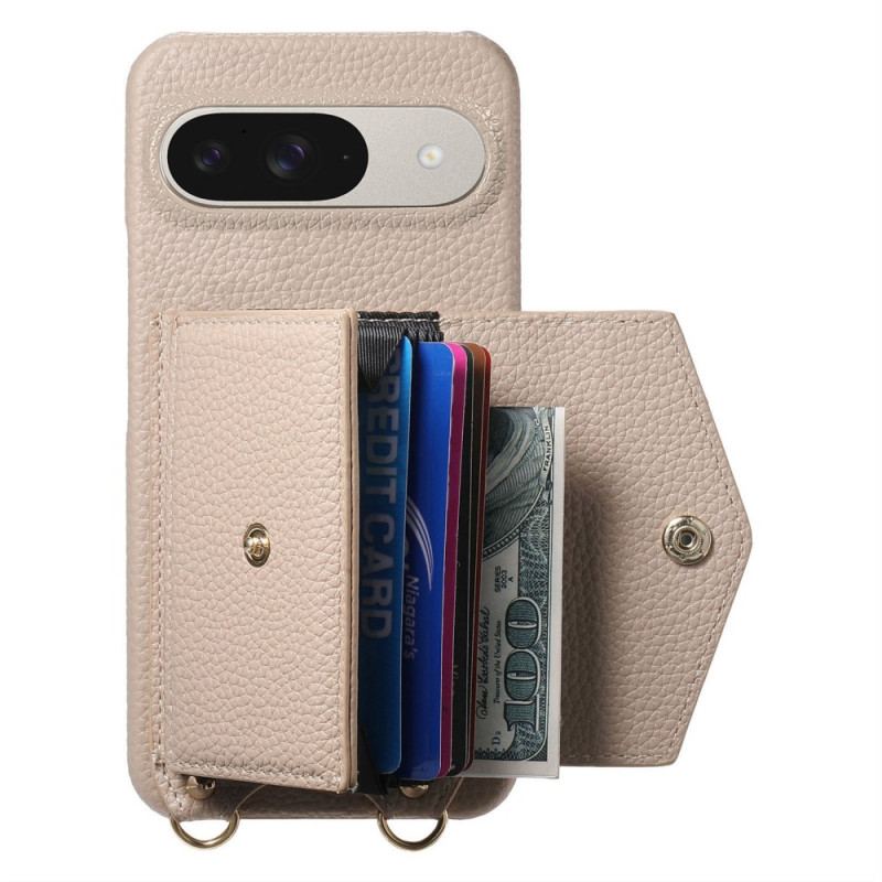 Coque Google Pixel 10 / 9 Porte-Cartes, Miroir et Bandoulière