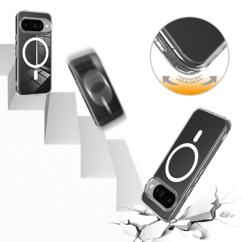 Coque Google Pixel 10 Compatible MagSafe Transparente