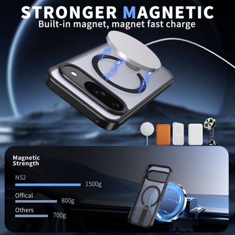 Coque Google Pixel 10 / 10 Pro / 9 / 9 Pro Compatible MagSafe avec Support