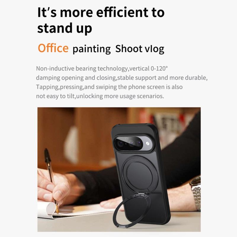 Coque Google Pixel 10 / Pixel 10 Pro Compatible MagSafe avec Support Rotatif à