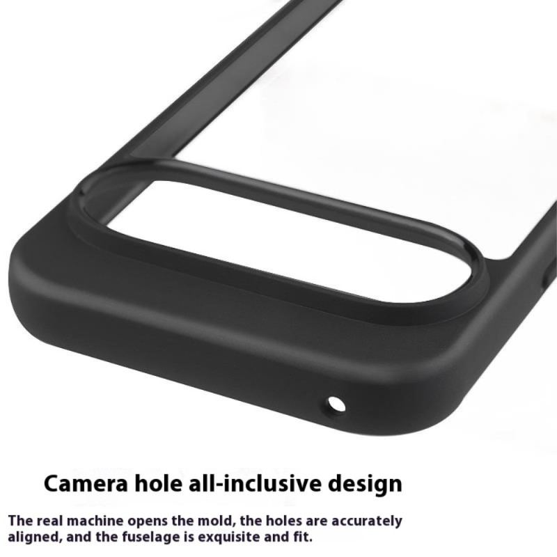 Coque Google Pixel 10 / Pixel 10 Pro Design Transparent Rebord Silicone