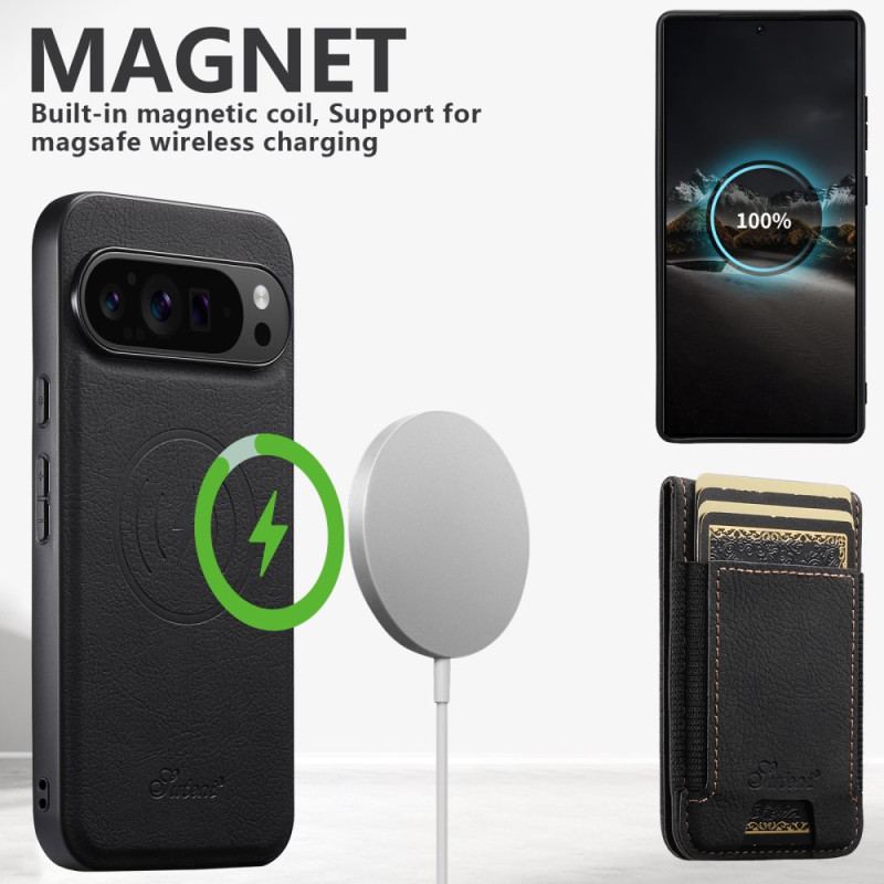 Coque Google Pixel 10 / 10 Pro Porte-cartes Magnétique SUTENI