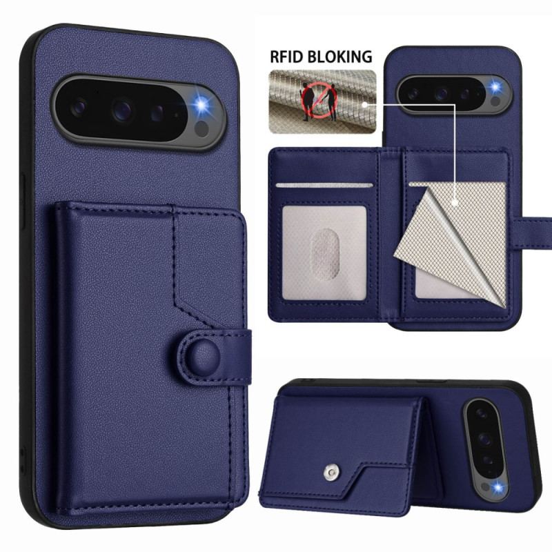 Coque Google Pixel 10 / 10 Pro Porte-Cartes RFID et Support