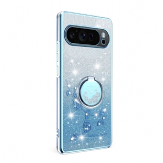 Coque Google Pixel 10 / 10 Pro Strass et Anneau-Support KADEM