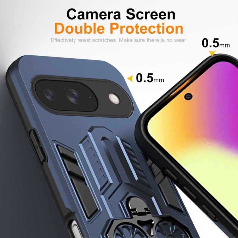 Coque Google Pixel 10 / 10 Pro Ultra Résistante avec Anneau-Support