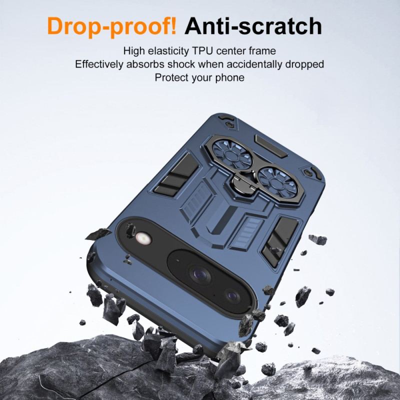 Coque Google Pixel 10 / 10 Pro Ultra Résistante avec Anneau-Support